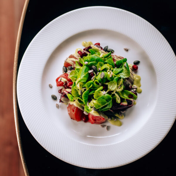 Beetroot salad at RAILS restaurant & Little Bar, King's Cross