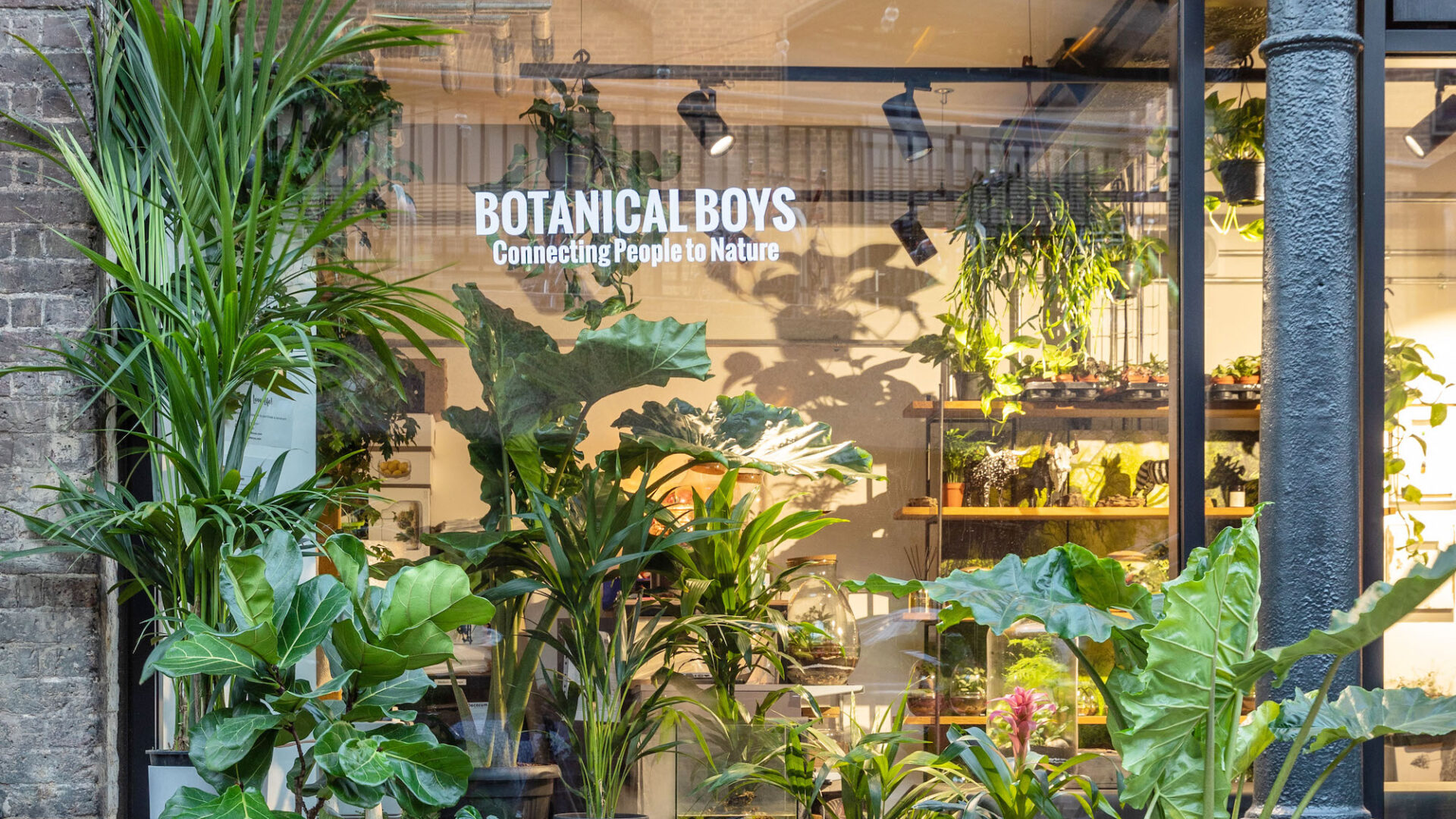 Botanical Boys store, Lower Stable St, Coal Drops Yard, King's Cross