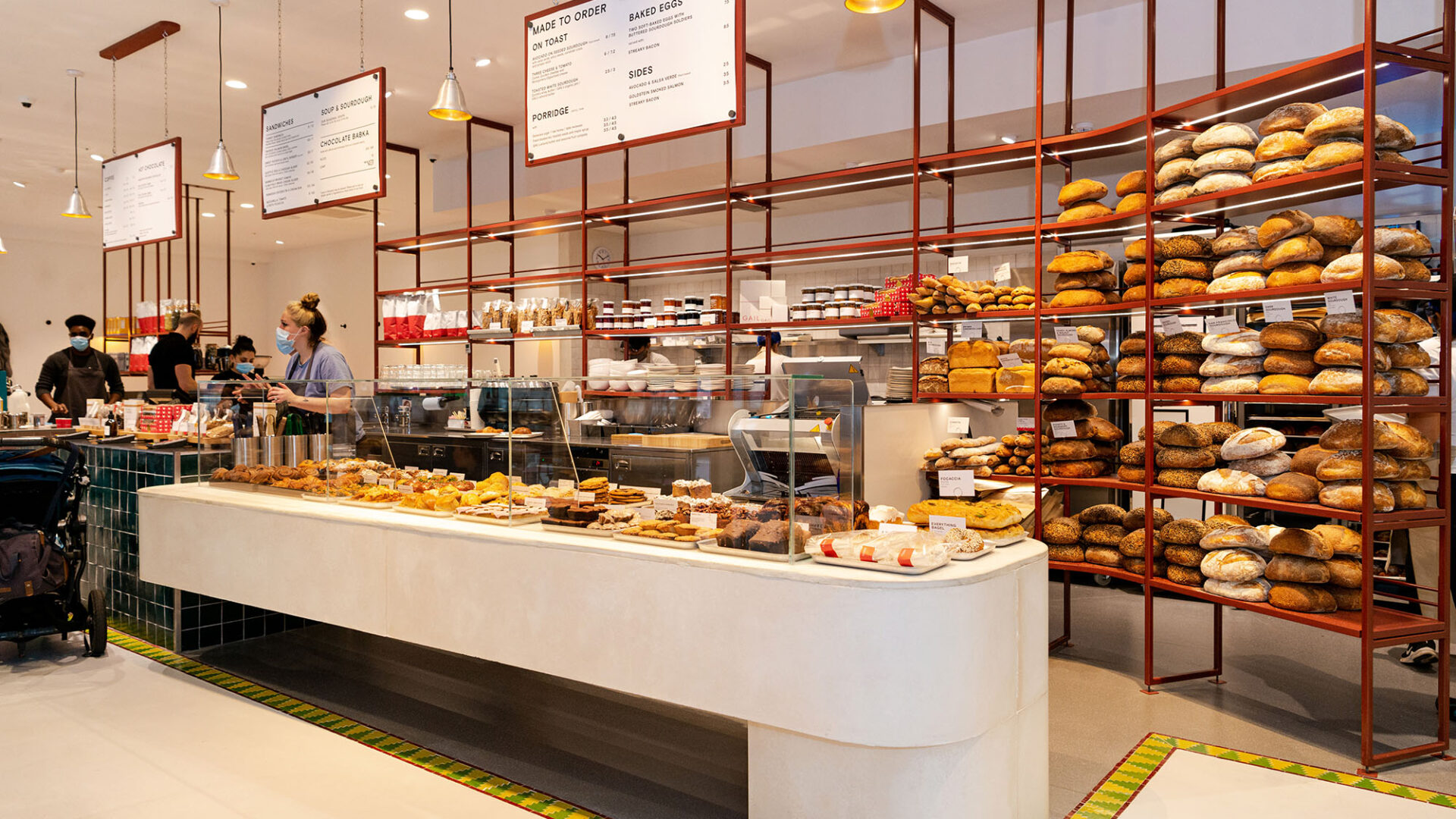 Bakery Counter at Gail's, King's Cross