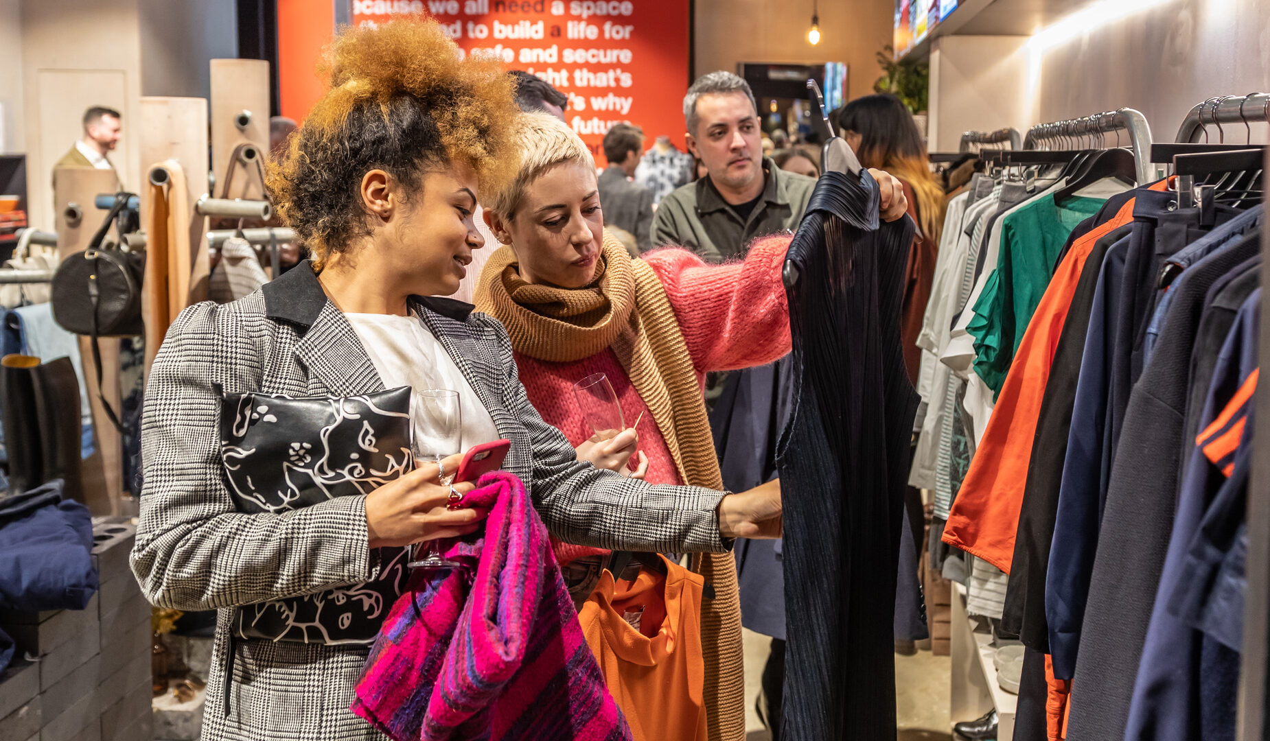 Sustainable shopping at Boutique by Shelter at Coal Drops Yard, King's Cross