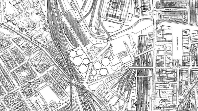 Historic Map 1894 - King's Cross