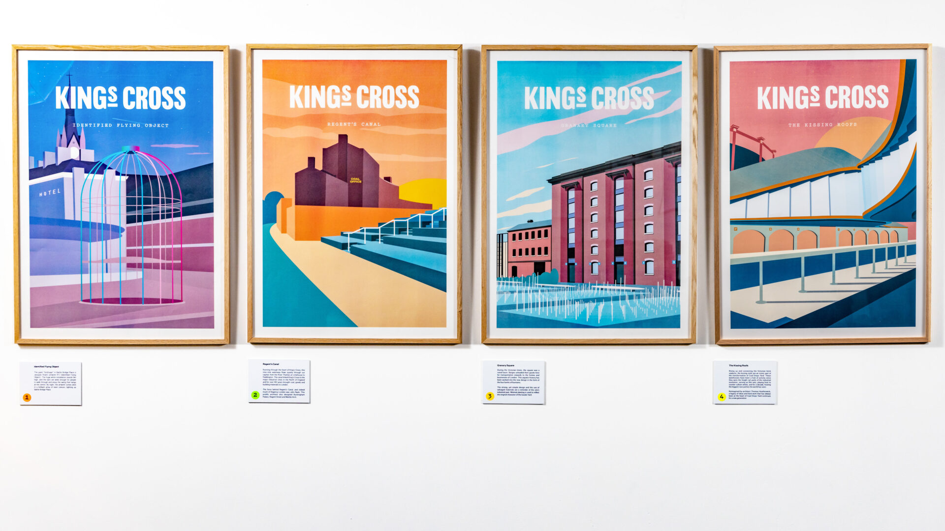 Posters for sale in the King's Cross Visitor Centre