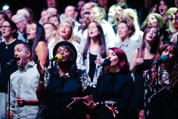 Some Voices at Troxy - BBC Friday Night is Music Night Credit Steve Pringle, Kings Cross Summer Sounds, Coal Drops Yard